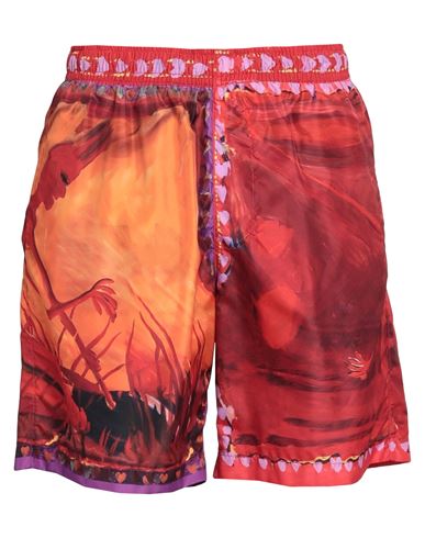 Givenchy Man Swim Trunks Red Size L Polyester
