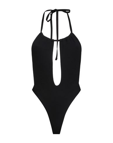 Heron Preston Woman One-piece Swimsuit Black Size S Polyamide, Elastane