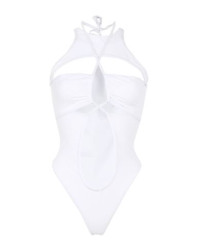 Andreädamo Andreādamo Woman One-piece Swimsuit White Size M Polyamide, Elastane