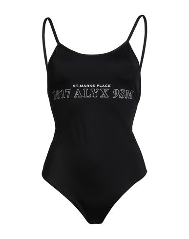 Shop Alyx 1017  9sm Woman One-piece Swimsuit Black Size M Polyamide, Elastane