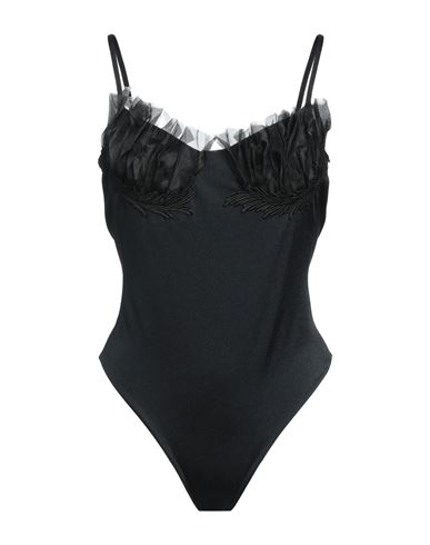 Clara Aestas Woman One-piece Swimsuit Black Size M Polyamide, Elastane, Polyester