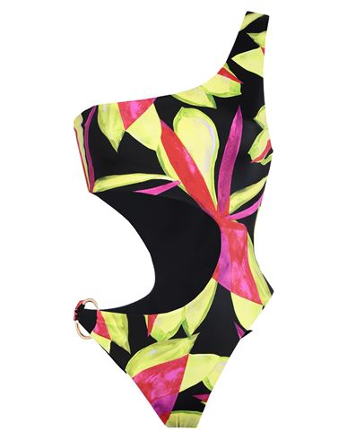 Louisa Ballou Woman One-piece Swimsuit Black Size M Recycled Polyamide, Elastane