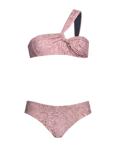 Shop Federica Tosi Woman Bikini Pink Size M Polyamide, Elastane