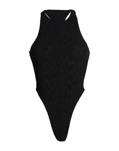 Saint Laurent Woman One-piece Swimsuit Black Size S Polyamide, Polyester, Elastane