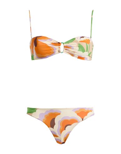 Siyu Woman Bikini Orange Size 8 Polyamide, Elastane In Orange