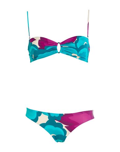 Siyu Woman Bikini Deep Teal Size 8 Polyamide, Elastane In Green