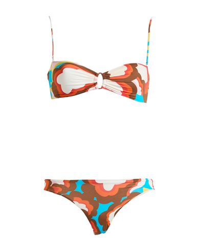 SIYU SIYU WOMAN BIKINI AZURE SIZE 8 POLYAMIDE, ELASTANE 