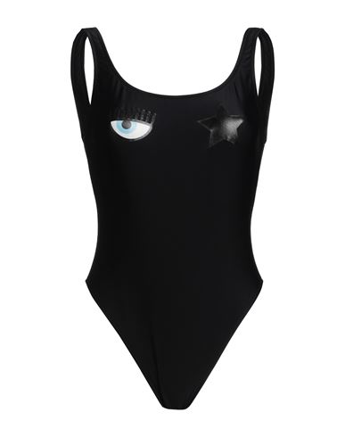 Chiara Ferragni Woman One-piece Swimsuit Black Size S Polyamide, Elastane