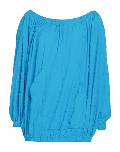 Dsquared2 Woman Cover-up Azure Size S Polyamide, Elastane In Blue