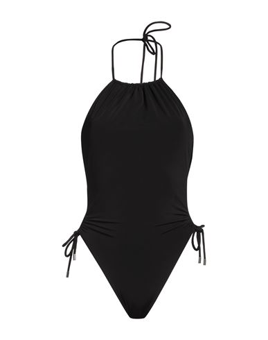 Saint Laurent Woman One-piece Swimsuit Black Size L Polyamide, Elastane