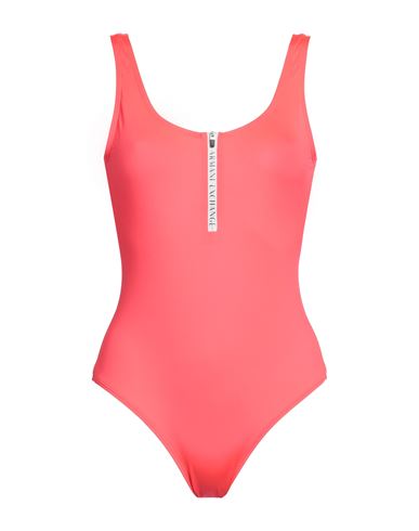 Armani Exchange Woman One-piece Swimsuit Fuchsia Size Xs Polyester, Elastane In Pink