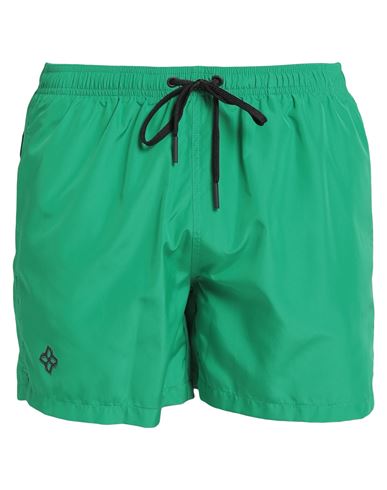 Tagliatore Man Swim Trunks Green Size Xxl Polyester