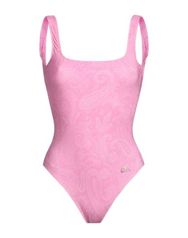 Etro Woman One-piece Swimsuit Pink Size 6 Polyamide, Elastane
