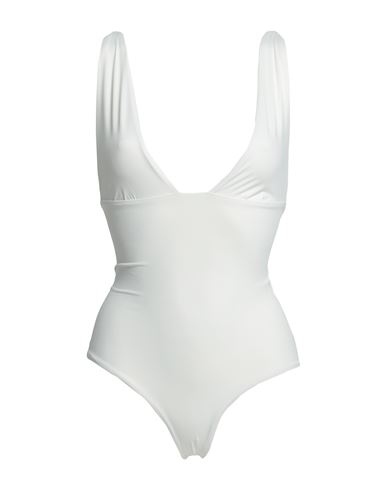 Khaven Woman One-piece Swimsuit Ivory Size Xs Polyamide, Elastane In White
