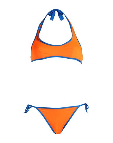 Shop Twinset Woman Bikini Orange Size 32 B Polyester, Elastane
