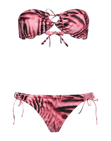 Gaelle Paris Gaëlle Paris Woman Bikini Fuchsia Size L Polyester, Elastane In Pink