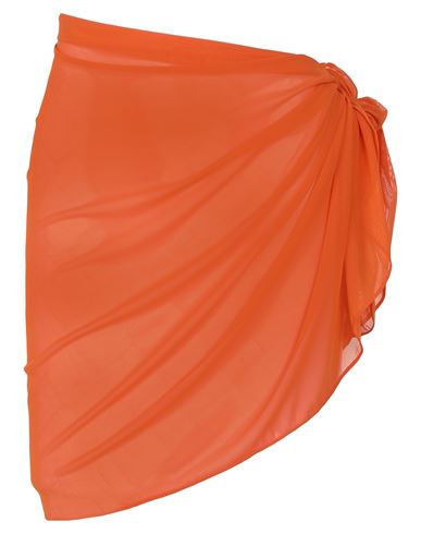 Fisico Woman Sarong Orange Size Xs Polyamide, Elastane