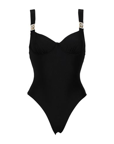 Chiara Ferragni Woman One-piece Swimsuit Black Size 8 Polyamide, Elastane