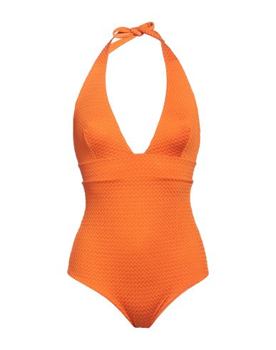 Fisico Woman One-piece Swimsuit Orange Size Xl Polyamide, Elastane