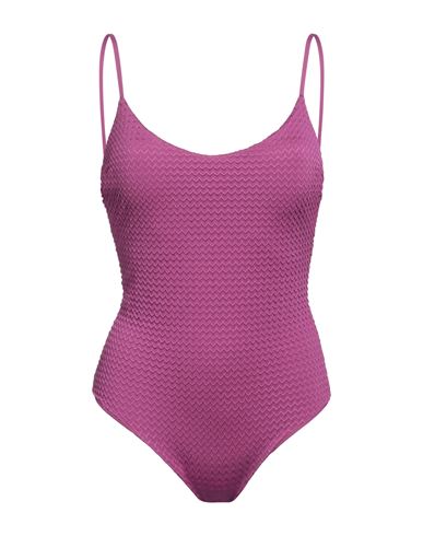 Fisico Woman One-piece Swimsuit Mauve Size M Polyamide, Elastane In Purple