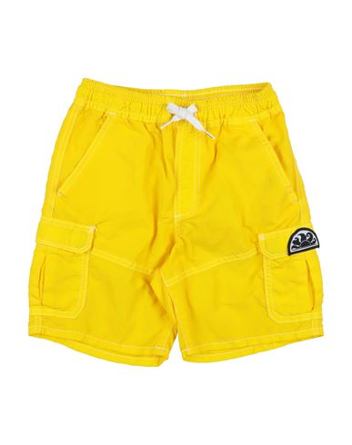 Shop Sundek Toddler Boy Shorts & Bermuda Shorts Yellow Size 6 Polyamide