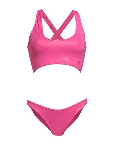 Shop Attico The  Woman Bikini Fuchsia Size M Polyamide, Elastane In Pink