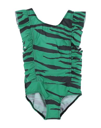 Shop Mini Rodini Toddler Girl One-piece Swimsuit Green Size 3 Polyamide, Elastane