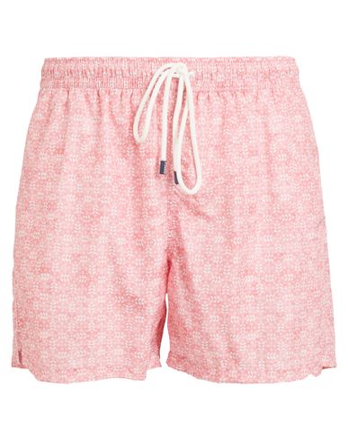 Shop Fedeli Man Swim Trunks Pink Size Xl Recycled Polyester