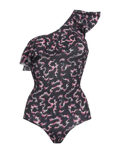 Shop Isabel Marant Woman One-piece Swimsuit Black Size 2 Polyamide, Elastane