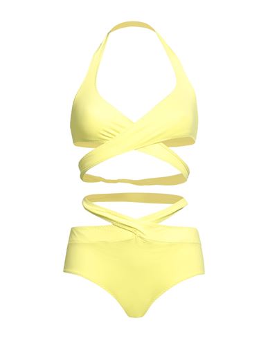 Shop Alessandro Vigilante Woman Bikini Yellow Size 4 Polyamide, Elastane