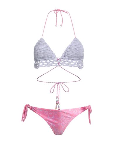 Shop Changit Woman Bikini Fuchsia Size 10 Polyamide, Elastane In Pink