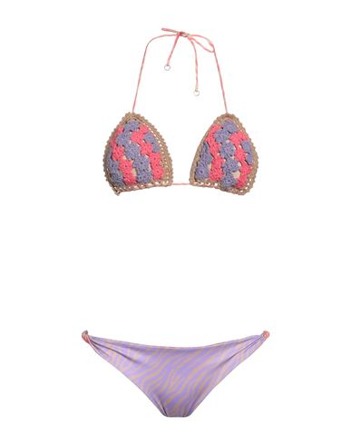 Shop F**k Project Woman Bikini Light Purple Size S Polyester, Elastane