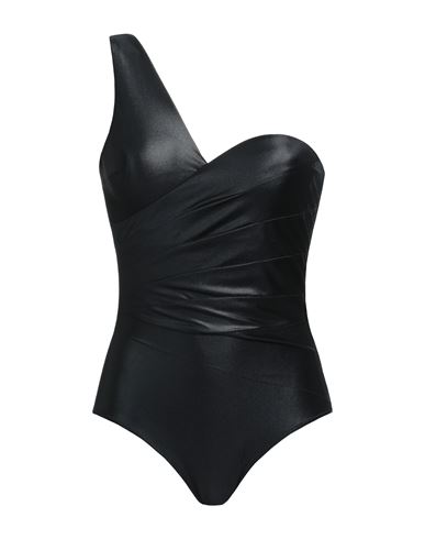 Shop Chiara Boni La Petite Robe Woman One-piece Swimsuit Black Size 4 Polyamide, Elastane