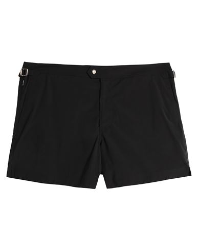 Shop Tom Ford Man Swim Trunks Black Size 38 Polyester