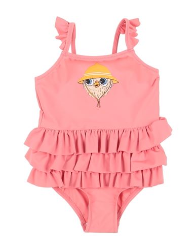 Shop Mini Rodini Toddler Girl One-piece Swimsuit Pink Size 7 Econyl, Elastane, Recycled Polyester