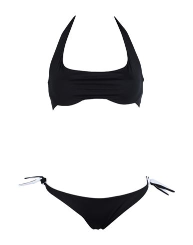 Mc2 Saint Barth Regine Woman Bikini Black Size S Polyamide, Elastane