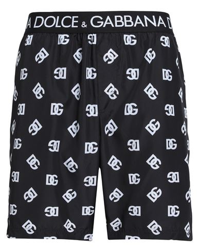 Shop Dolce & Gabbana Man Swim Trunks Black Size 38 Polyester