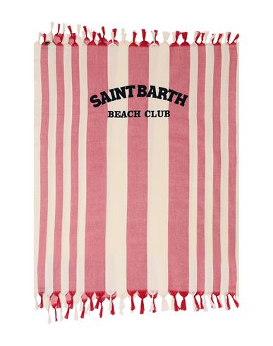 Mc2 Saint Barth Man Beach Towel Red Size - Cotton