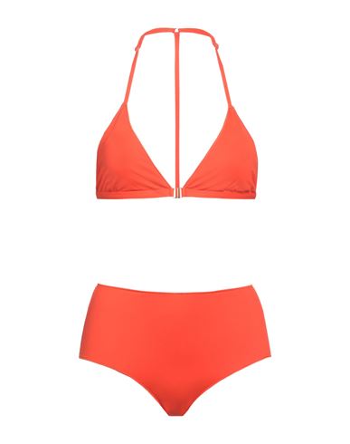 Shop Sundek Woman Bikini Orange Size 4 Polyamide, Elastane