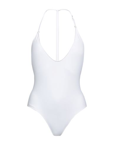 Shop Sundek Woman One-piece Swimsuit White Size L Polyamide, Elastane
