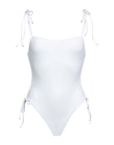 Shop Sundek Woman One-piece Swimsuit White Size M Polyamide, Elastane