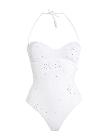 Shop Sundek Woman One-piece Swimsuit White Size 4 Polyamide, Elastane