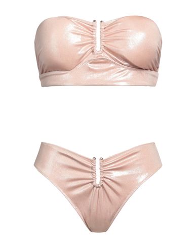 Shop Cotazur Woman Bikini Light Pink Size S Polyester, Elastane