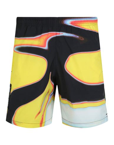 Shop Ambush Printed Swim Shorts Man Swim Trunks Multicolored Size Xxl Polyester In Fantasy
