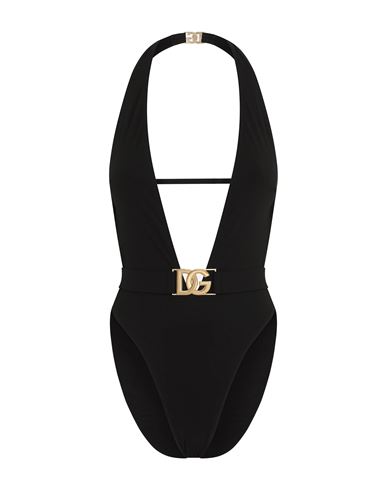 Shop Dolce & Gabbana Swimsuit Woman One-piece Swimsuit Black Size 3 Nylon