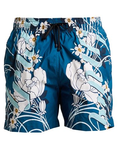 Amiri Man Swim Trunks Deep Jade Size L Polyester In Green