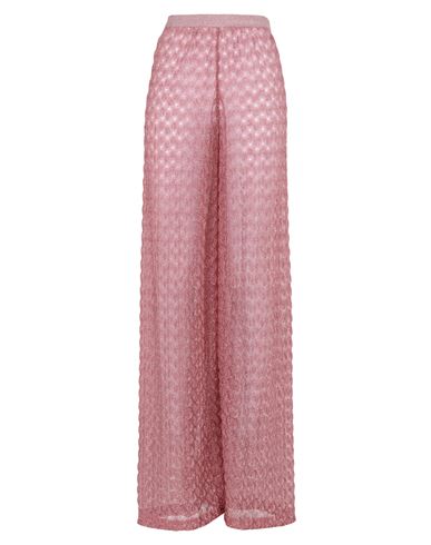 Missoni Zig-zag Wide-leg Pants In Pink