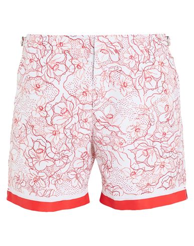 Man Swim trunks Off white Size 30 Polyester