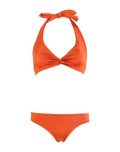 SIYU SIYU WOMAN BIKINI RUST SIZE 4 POLYAMIDE, ELASTANE 