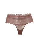 EMPORIO ARMANI Damen String Farbe Mittelbraun Gr��e 7